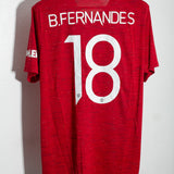 Man United 2020-21 Fernandes Home Kit (XL)