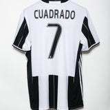 Juventus 2016-17 Cuadrado Home Kit (L)