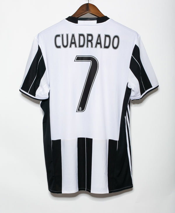 Juventus 2016-17 Cuadrado Home Kit (L)