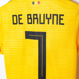 Belgium 2018 De Bruyne Away Kit (M)