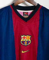 Barcelona 2000-01 Guardiola Home Kit (XL)