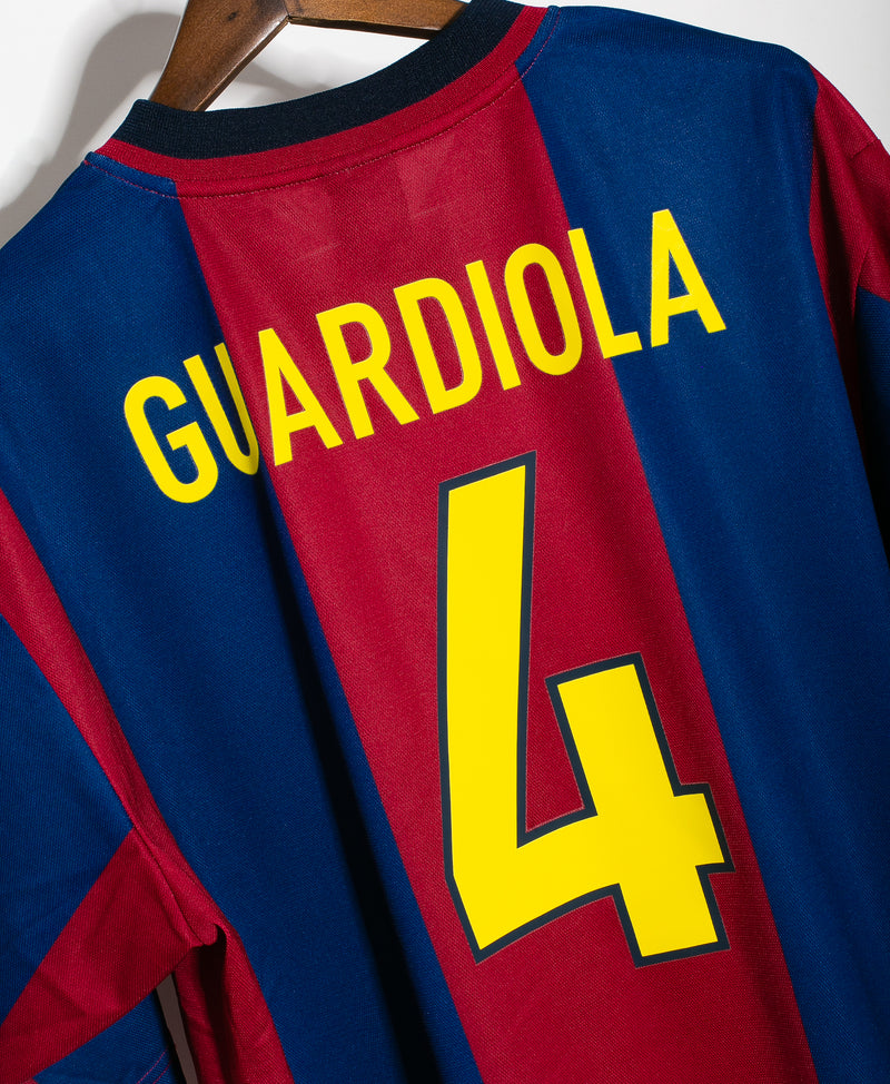 Barcelona 2000-01 Guardiola Home Kit (XL)