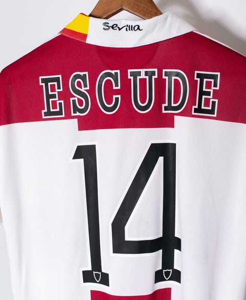 Sevilla 2007-08 Escude European Cup Home Kit (L)