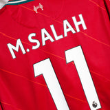 Liverpool 2021-22 Salah Home Kit (XL)