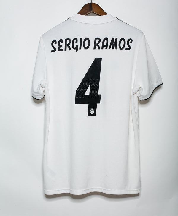 Real Madrid 2018-19 Sergio Ramos Home Kit (L)