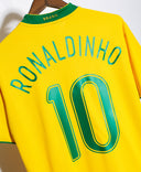Brazil 2006 Ronaldinho Home Kit (L)