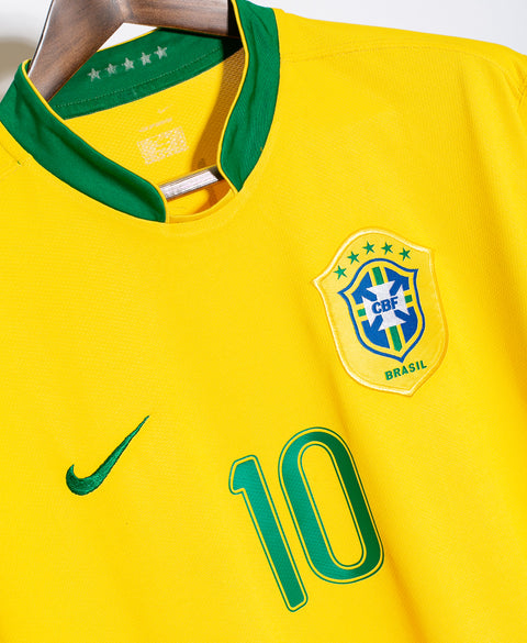 Brazil 2006 Ronaldinho Home Kit (L)