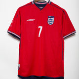 England 2002 Beckham Reversible Home Kit (M)