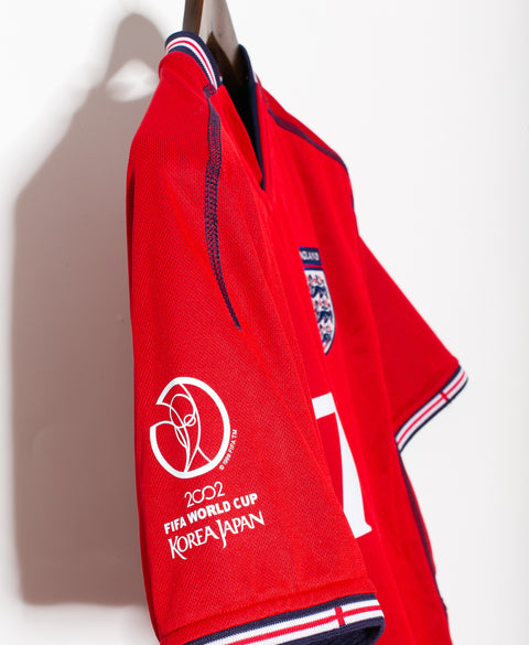 England 2002 Beckham Reversible Home Kit (M)