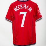 England 2002 Beckham Reversible Home Kit (M)