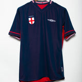 England 2002 Beckham Reversible Home Kit (M)