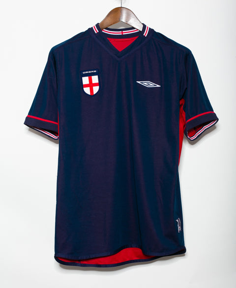 England 2002 Beckham Reversible Home Kit (M)