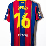 Barcelona 2020-21 Pedri Home Kit (L)