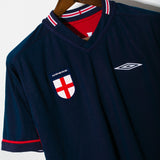 England 2002 Beckham Reversible Home Kit (M)