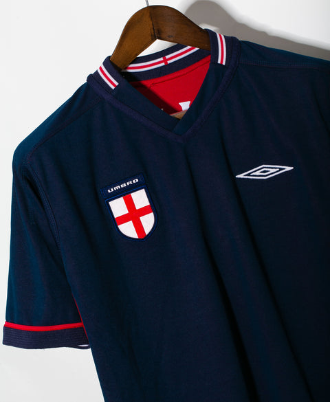 England 2002 Beckham Reversible Home Kit (M)