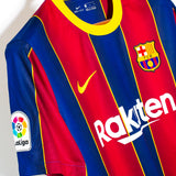 Barcelona 2020-21 Pedri Home Kit (L)