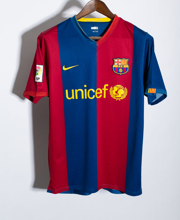Barcelona 2006-07 Eto'o Home Kit (M)
