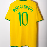Brazil 2008 Ronaldinho Home Kit (2XL)