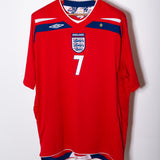 England 2008 Beckham Away Kit (2XL)