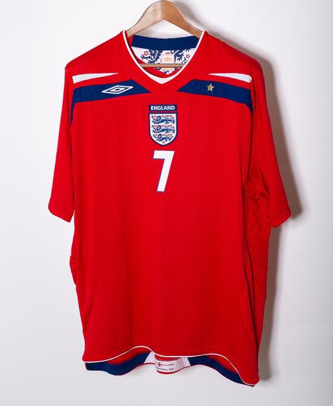 England 2008 Beckham Away Kit (2XL)