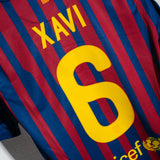 Barcelona 2011-12 Xavi Home Kit (M)