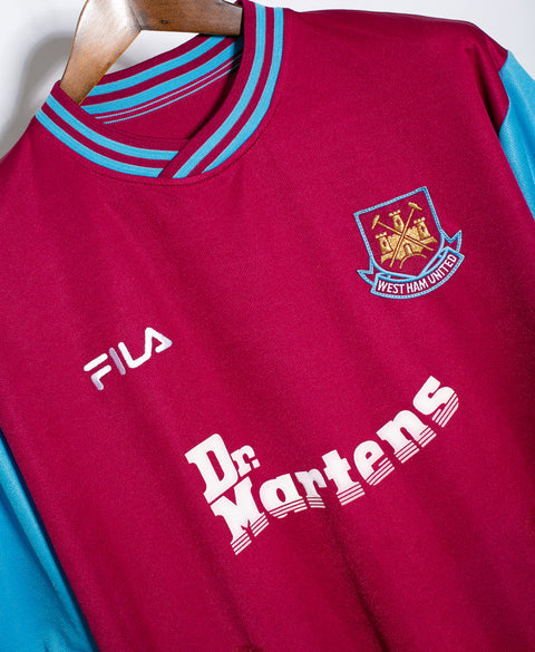 West Ham 2001-02 Cole Home Kit (2XL)