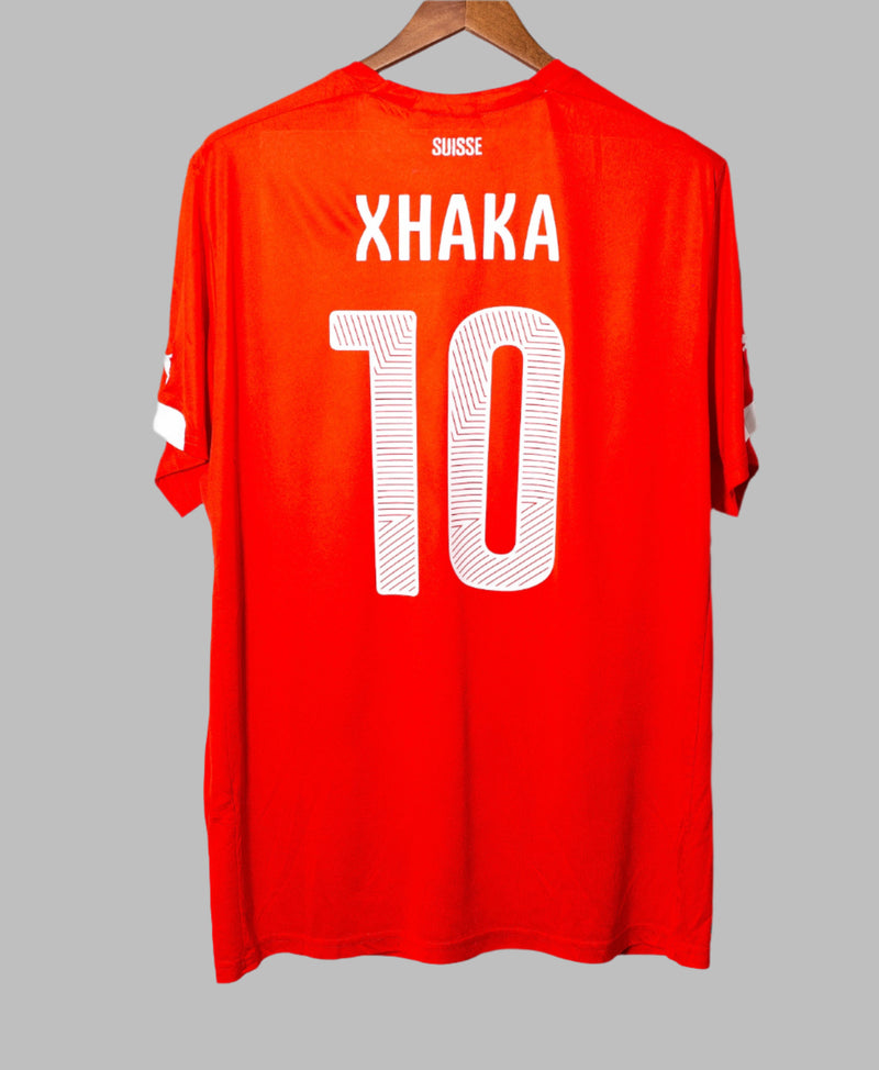 Switzerland 2014 Xhaka Home Kit (2XL)