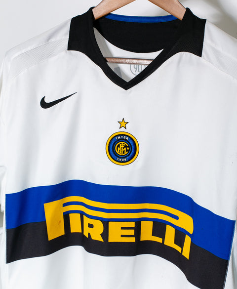 Inter Milan 2005-06 Adriano Away Kit (L)