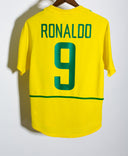 Brazil 2002 Ronaldo Home Kit (S)