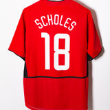 Manchester United 2002-04 Scholes Home Kit (M)