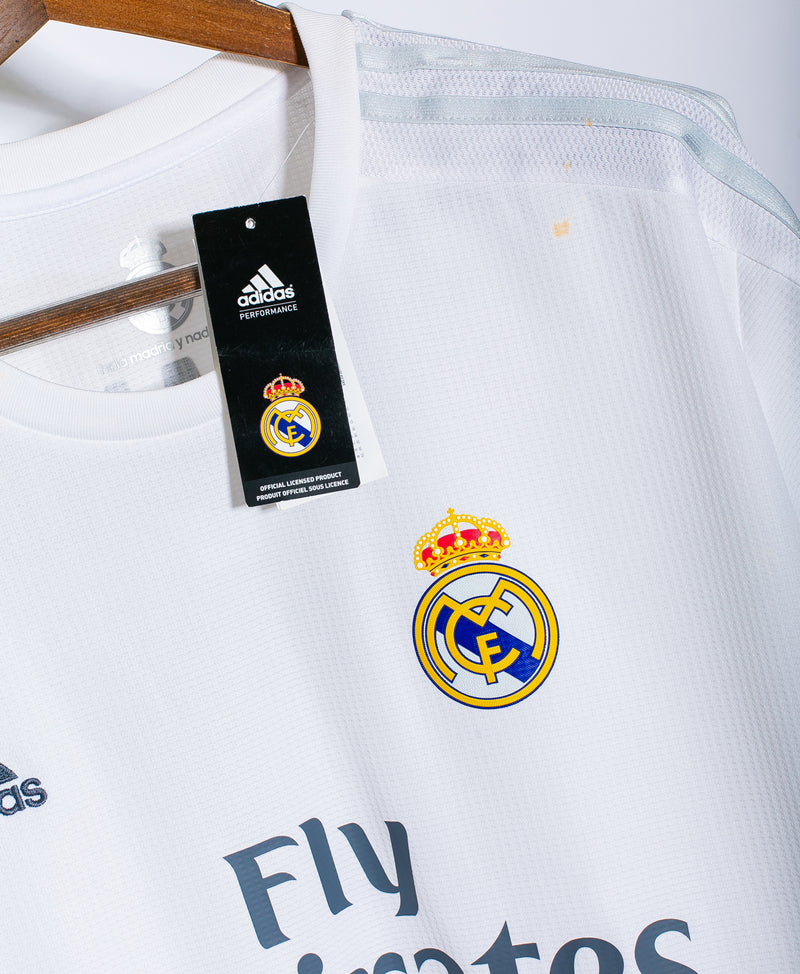 Real Madrid 2015-16 Ronaldo Home Kit NWT (2XL)