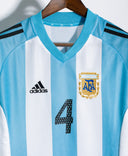 Argentina 2002 Pochettino Home Kit (L)