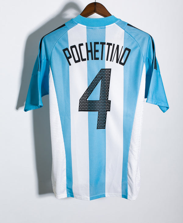 Argentina 2002 Pochettino Home Kit (L)