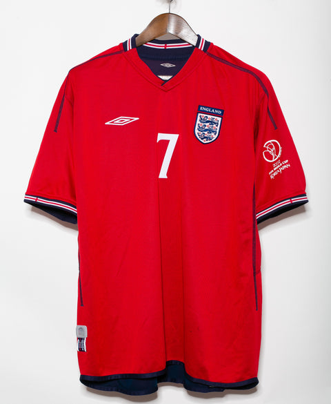 England 2002 Beckham Reversible Away Kit (XL)