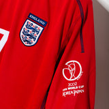 England 2002 Beckham Reversible Away Kit (XL)