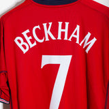 England 2002 Beckham Reversible Away Kit (XL)