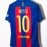 Barcelona 2016-17 Messi Home Kit (L)