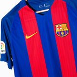 Barcelona 2016-17 Messi Home Kit (L)