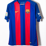 Barcelona 2016-17 Messi Home Kit (L)