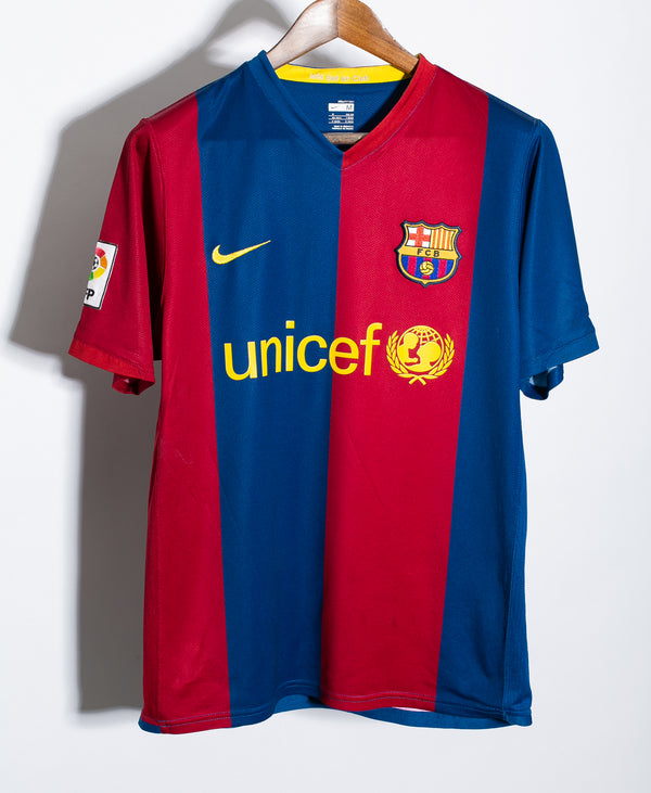 Barcelona 2006-07 Ronaldinho Home Kit (M)