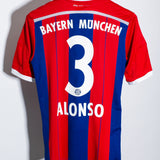 Bayern Munich 2014-15 Alonso Home Kit (S)