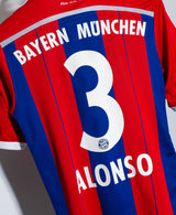 Bayern Munich 2014-15 Alonso Home Kit (S)