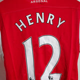 Arsenal 2011-12 Henry Home Kit (M)