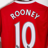 Manchester United 2015-16 Rooney Home Kit (M)