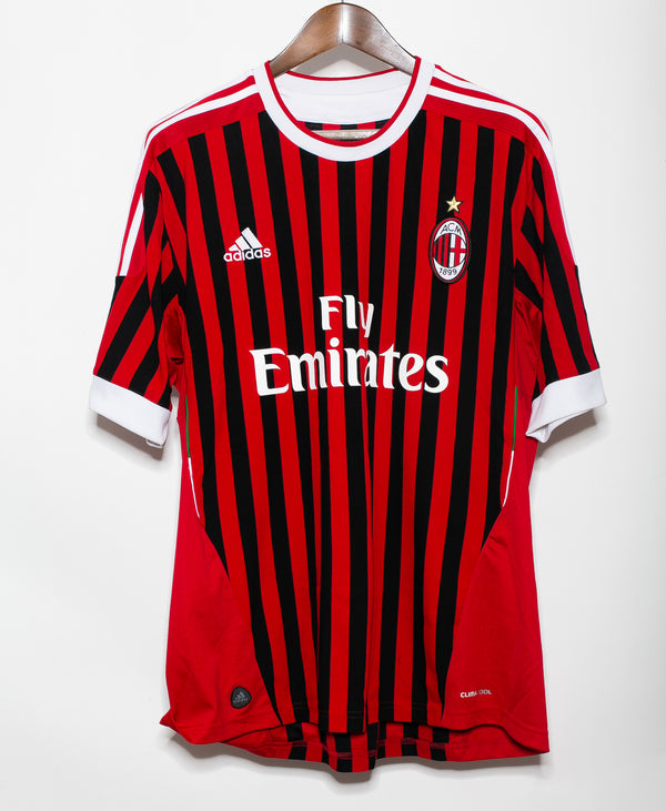 AC Milan 2011-12 Ibrahimovic Home Kit (XL)