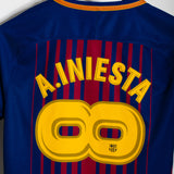 Barcelona 2017-18 Iniesta Special Home Kit (S)