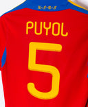 Spain 2010 Puyol Home Kit (S)