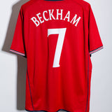England 2002 Beckham Away Reversible Kit (2XL)