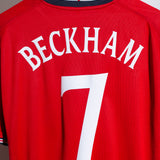 England 2002 Beckham Away Reversible Kit (2XL)