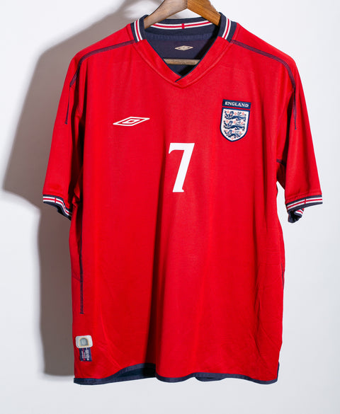 England 2002 Beckham Away Reversible Kit (2XL)